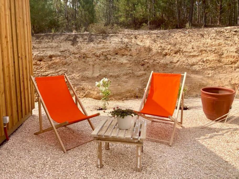 Tente Glamping Nature Et Ocean, Rogil Exterior photo