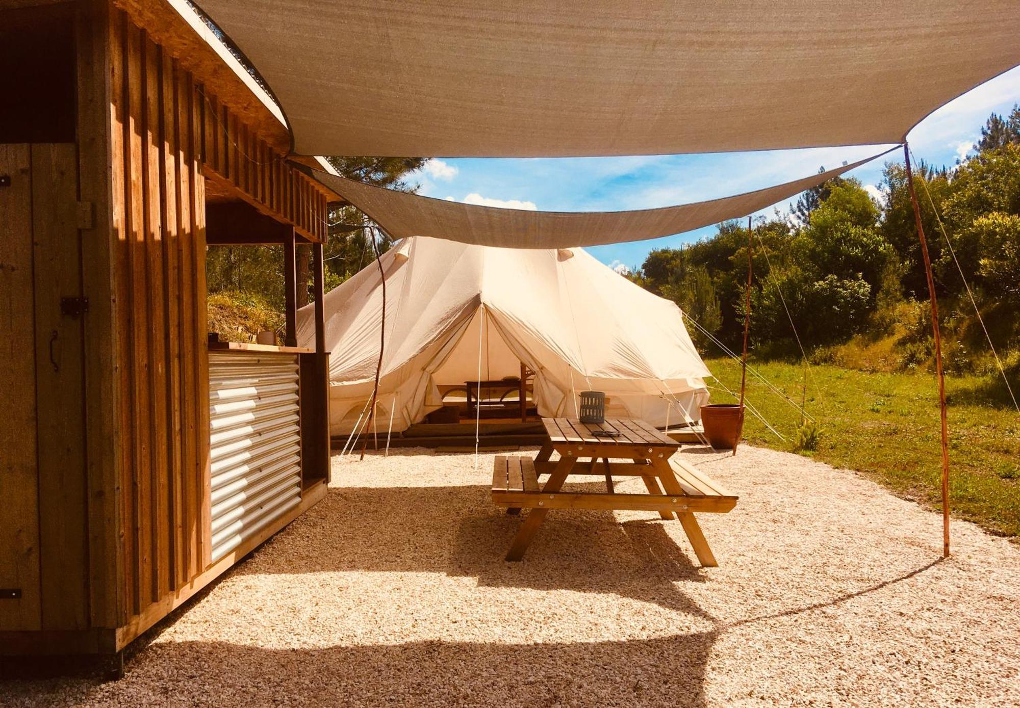 Tente Glamping Nature Et Ocean, Rogil Exterior photo
