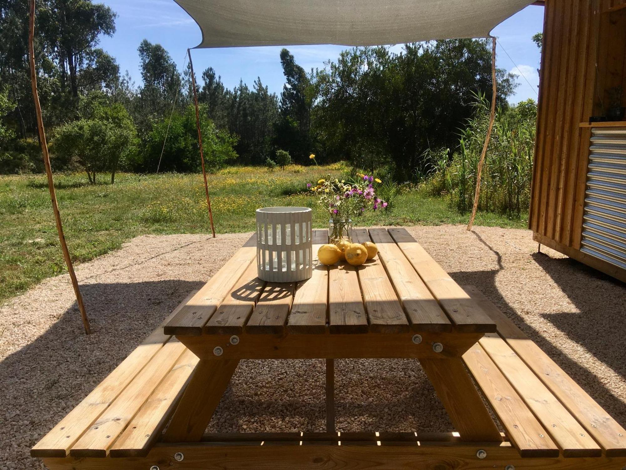 Tente Glamping Nature Et Ocean, Rogil Exterior photo