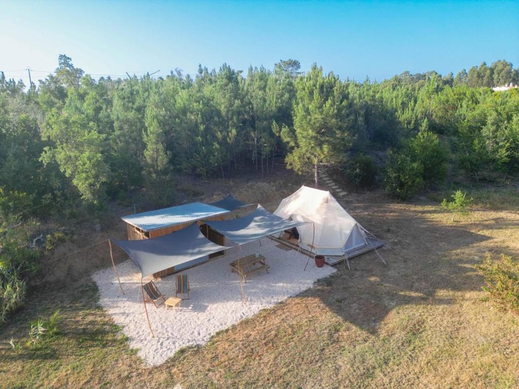 Tente Glamping Nature Et Ocean, Rogil Exterior photo